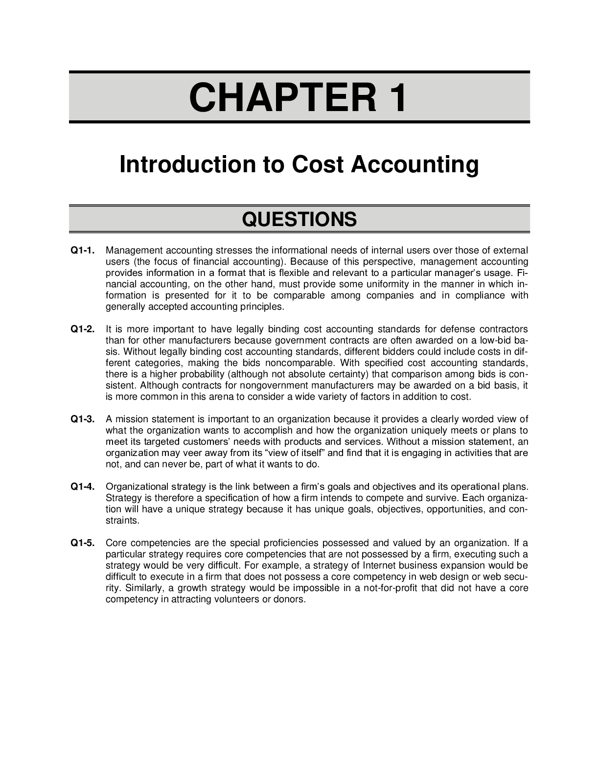 Cost Accounting Foundations & Evolutions 10e By Kinney, Raiborn, Dragoo